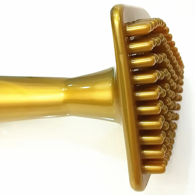 Handheld massagem muscular massager escova de corpo inteiro meridiano massagem martelo óleo essencial massagem vara feminino fitness cuidados ferramentas