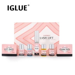 IGLUE Eyelash Extension High Quality ICONSIGN Lash Lift Kit Set Fake Eyelash Perm Kit Women Makeup Tool Beaueauty Health