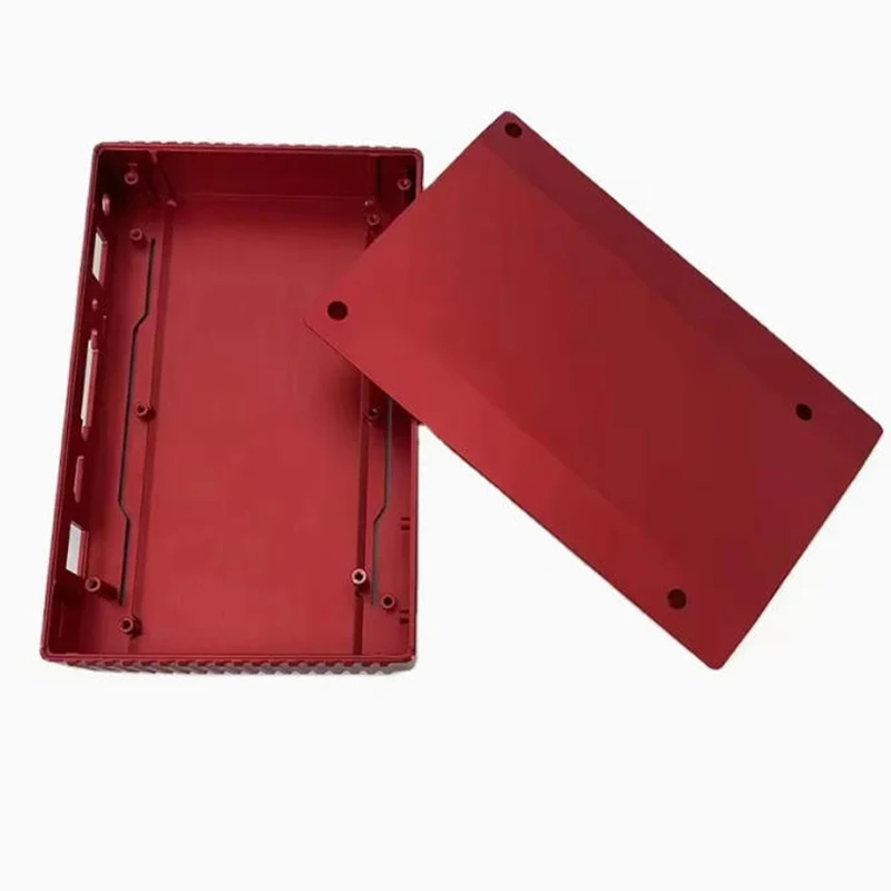 

Metal Parts Aluminum Turning Milling With 3/4/5 Axis Custom OEM Production Anodized aluminum alloy electronic device shell kit
