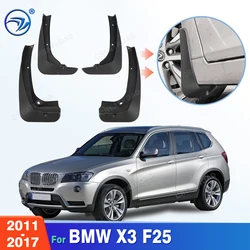For BMW X3 F25 2011 2012 2013 2014 2015 2016 2017 Fender Mudflaps Splash Guards Mudguards Mud Flaps Car Accessories