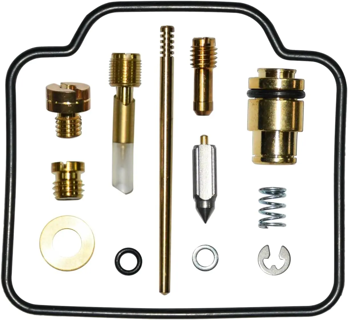 For Carburetor Rebuild Kit for Suzuki 250 LTF250 1990-1999 LTF500F ATV Carb Repair Set Replaces 03-211