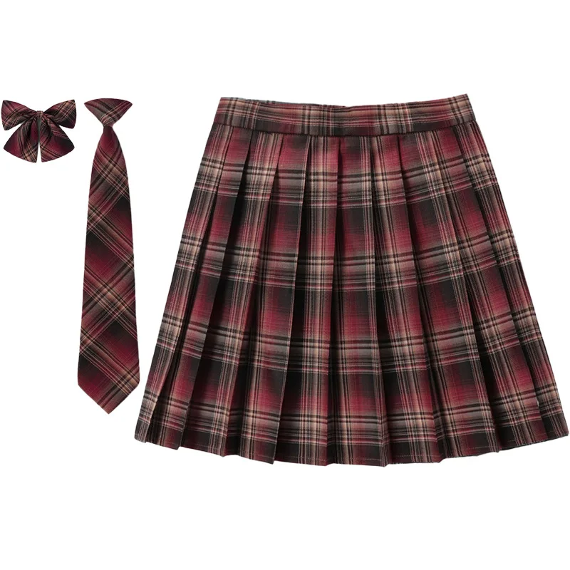 

Юбка с регулируемой длиной в морском стиле, с завышенной талией, в стиле университетской формы, мини-длина, с бантом, плиссированная юбка-аккордеон