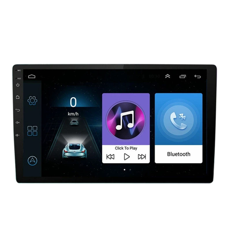 

10.1 Inch Android 8.1 Quad Core 2 Din Car Stereo Radio GPS Wifi Press MP5 Player 16G