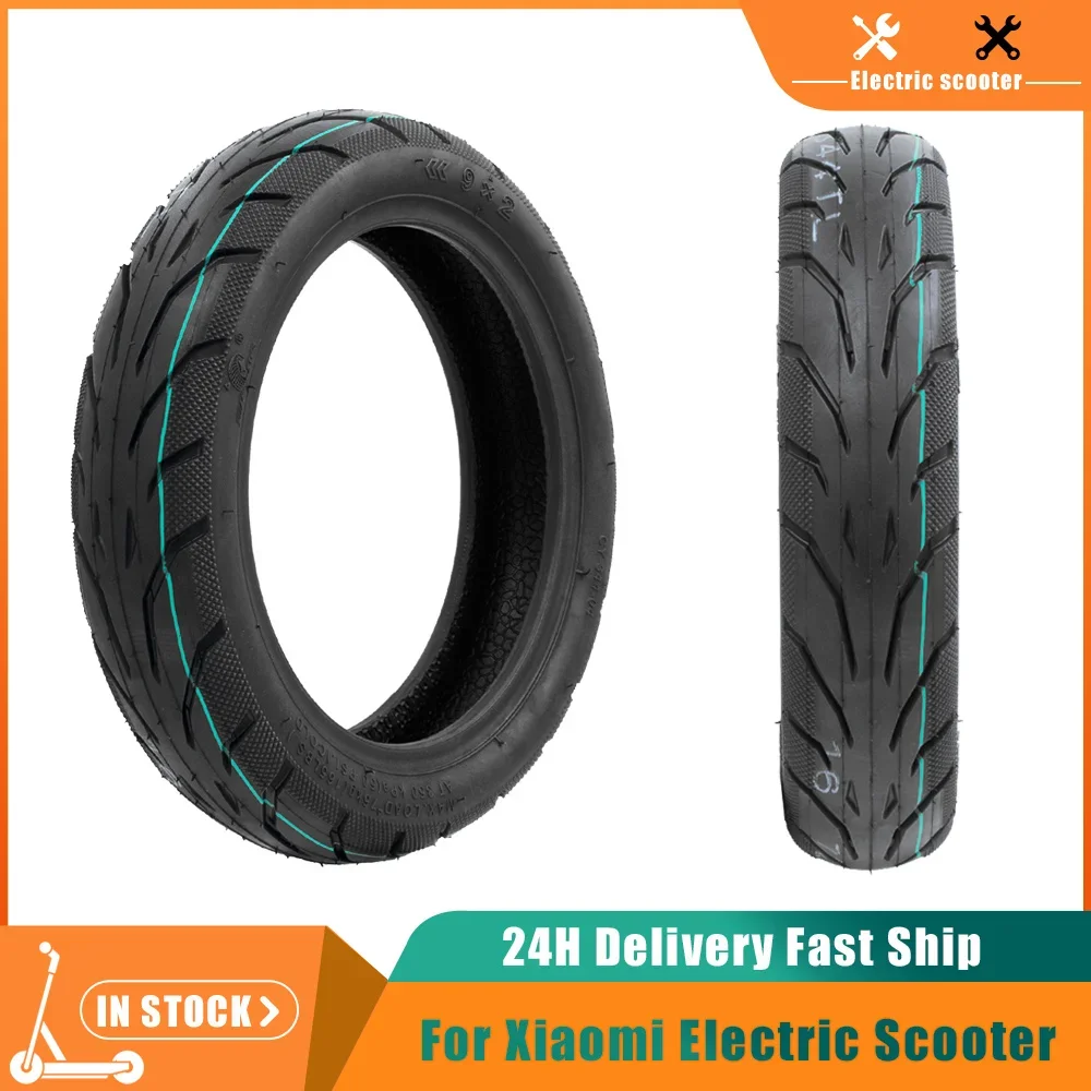 9 Inch 9x2 Tubeless Tyre For Xiaomi M365/Pro/1S Electric Scooter Rubber Tire Vacuum Tire Anti Puncture Wheels Tubeless Tyres