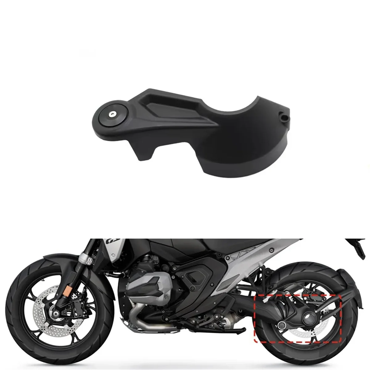 Motorcycle Swingarm Protective Cover Final Drive Guard Protection Cover for R1300GS R 1300GS ADV Adventure 2024-