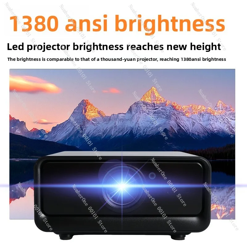 Home ultra high definition projector | B & B hotel bedroom home theater | portable projector