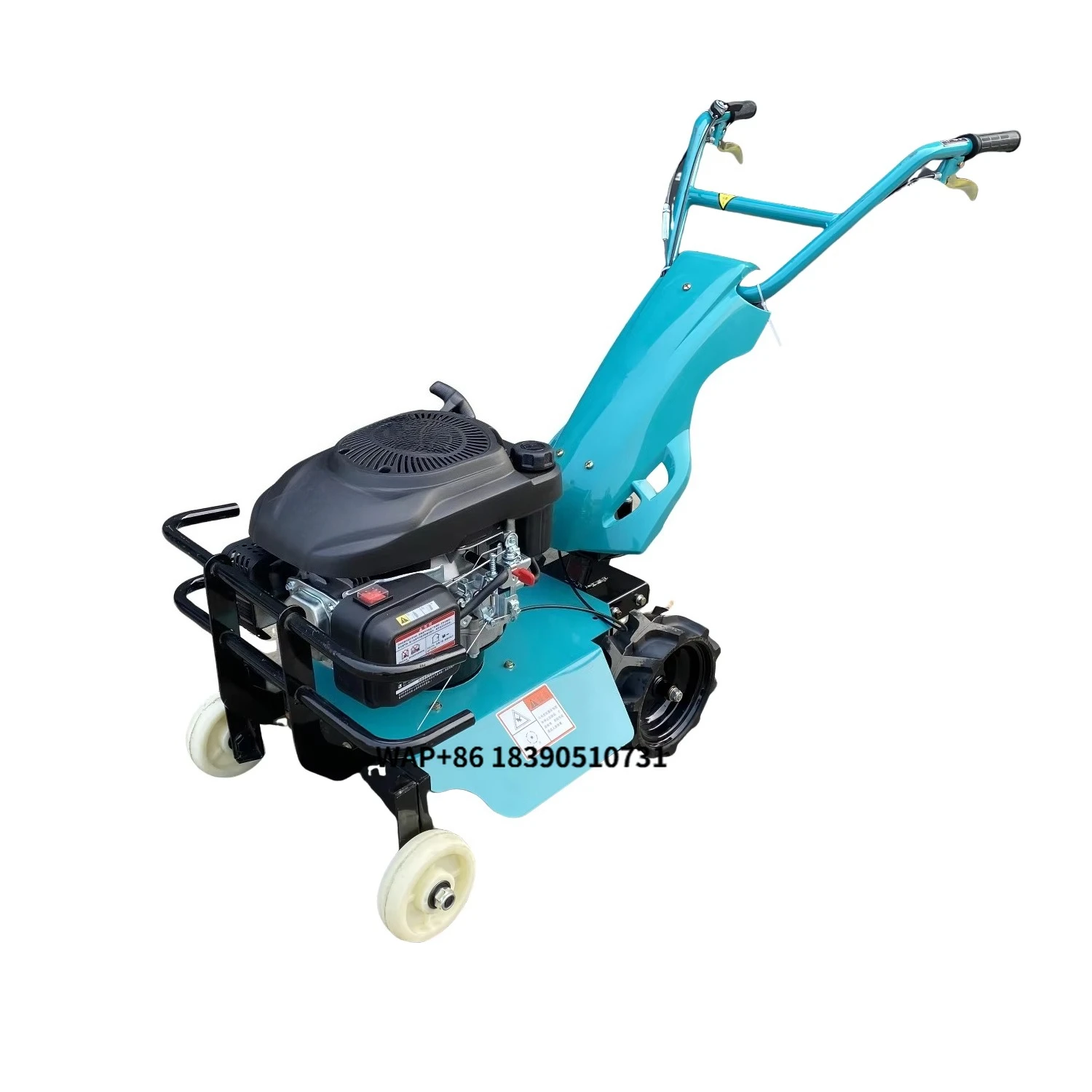 

High Productivity Mini Rotary Power Tiller Cultivator Self-Propelled Lawn Mower Hand Push Grass Cutter Machine Engine