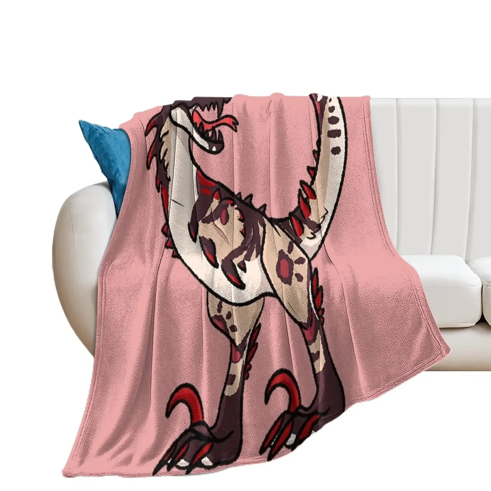 Pernirex Creatures of Sonaria Throw Blanket For Sofa Thin cosplay anime Beautifuls Blankets