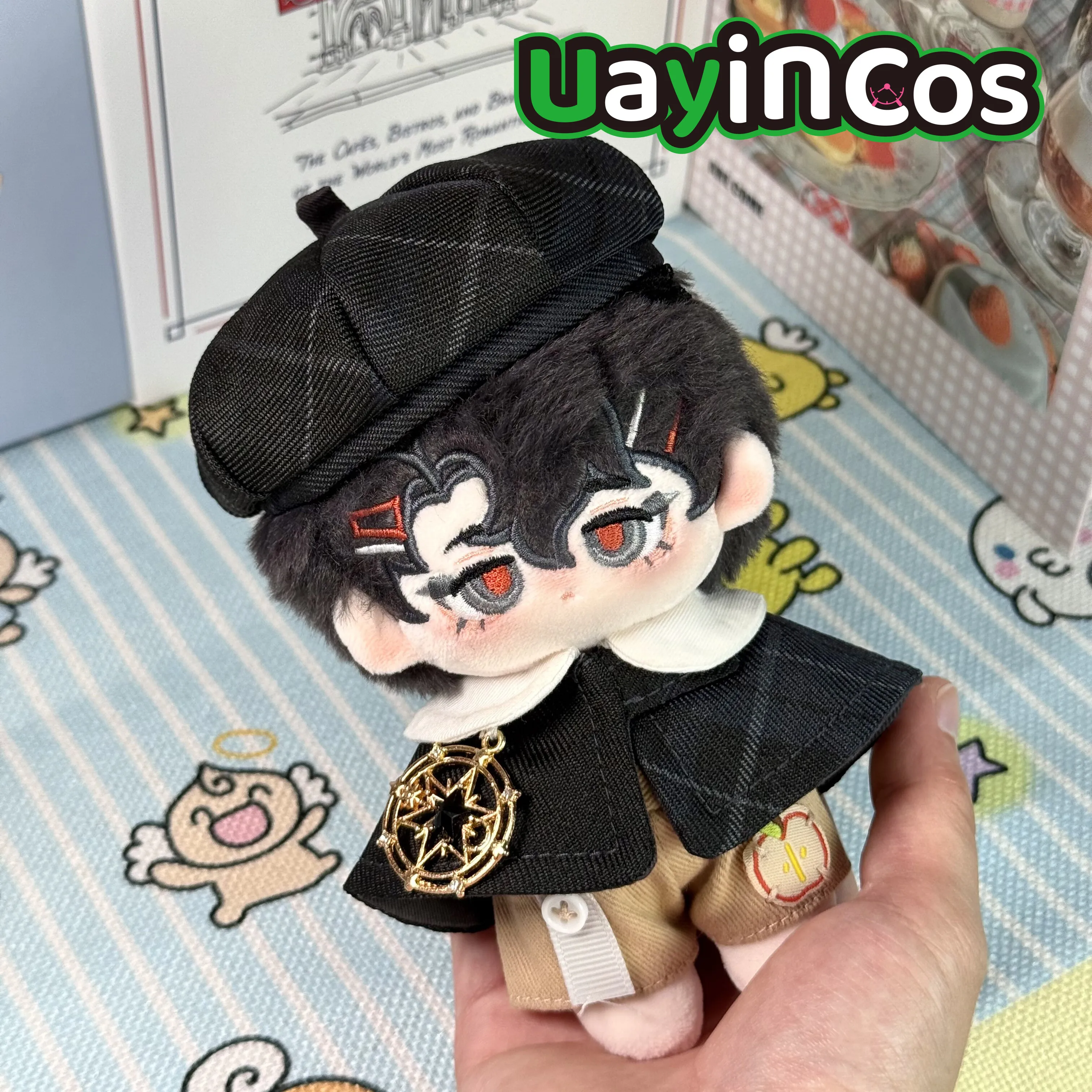 

В наличии: Одежда для кукол 10 см, плащ «Магическая академия», клетчатая шляпа, костюм, аксессуары для кукол, игрушка по мотивам аниме и игр, подарки для детей, косплей