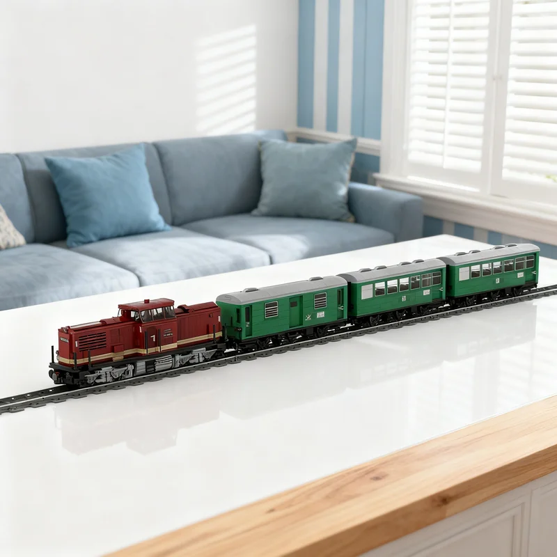 

2728pcs MOC MOCPACK BR110 Reko Wagons Train Model Building Blocks Construction Christmas Gifts Toy Creative DIY Idea Kids Toys