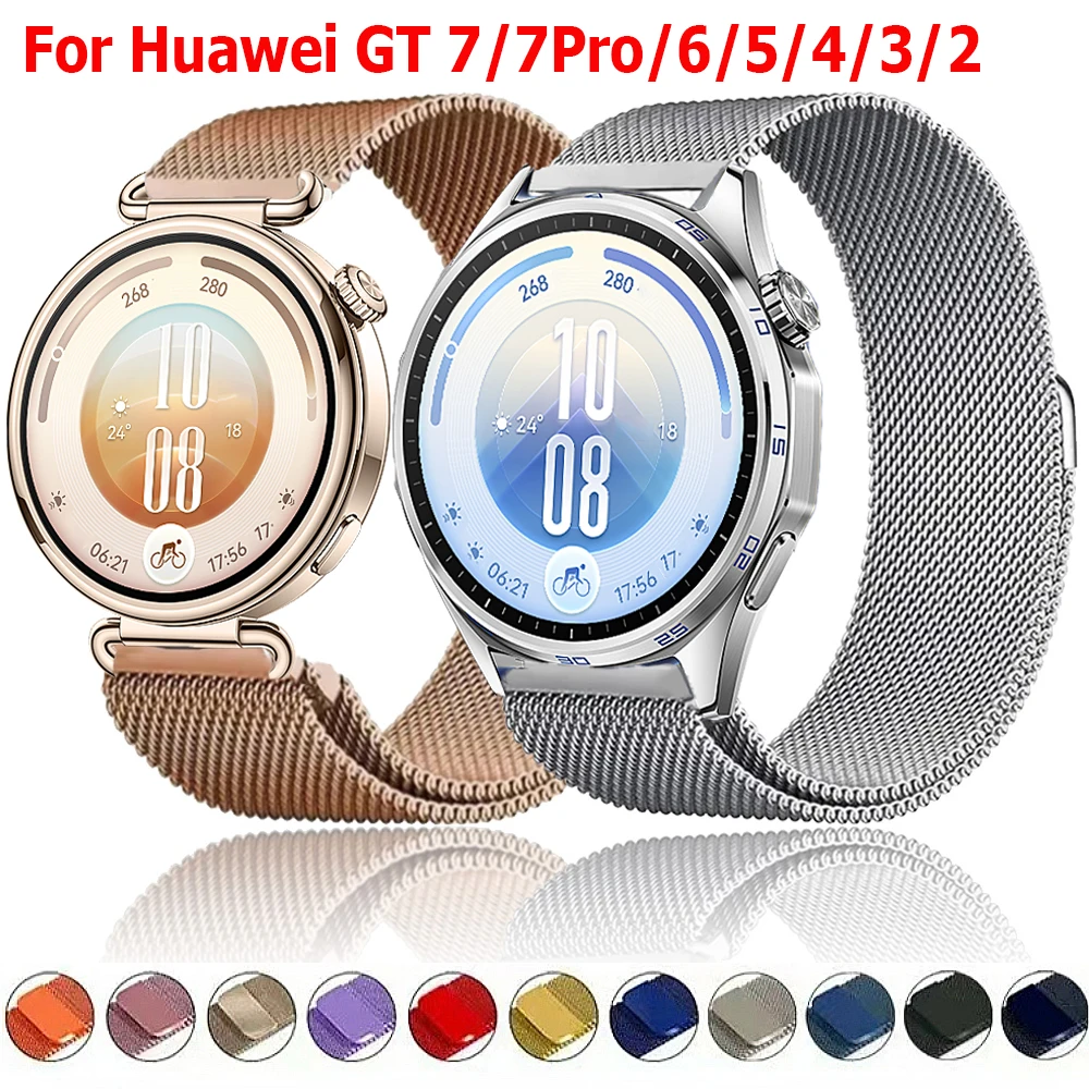 Milanese Loop Magnetic - สายนาฬิกาแบบมิลานีสสำหรับ Huawei Watch GT 7 Pro