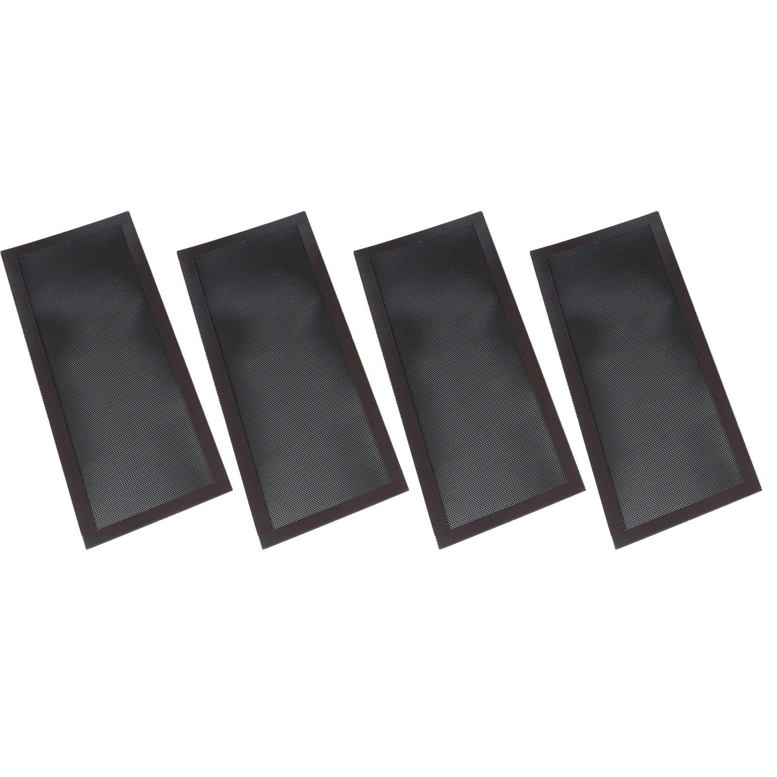 Magnetic Floor Register Vent Covers 4 x 10 Inch with Mesh Screen and Magnetic Strip to Secure Air Vents from Debris