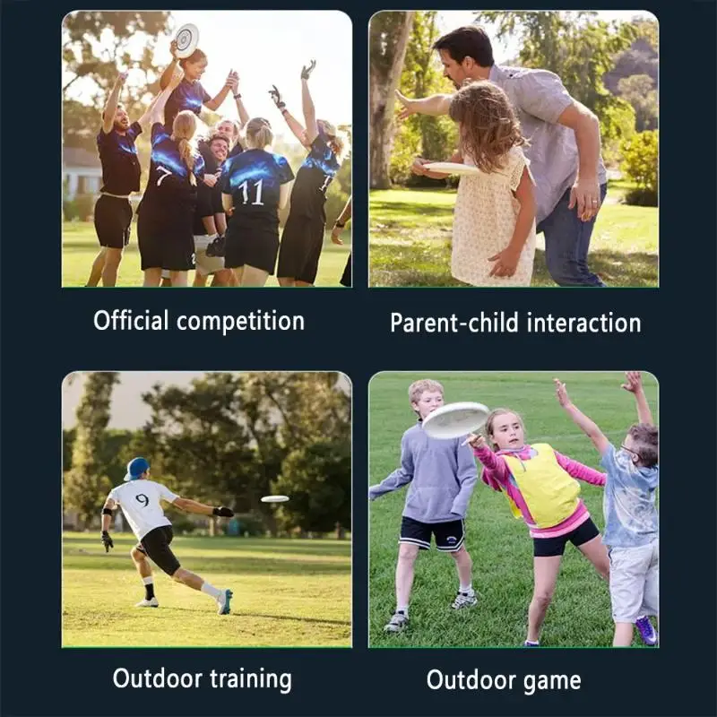 Outdoor Extreme Flying Disc Professional Eco-Friendly Material Saucer Game for Competition Camping Beach Party Sports