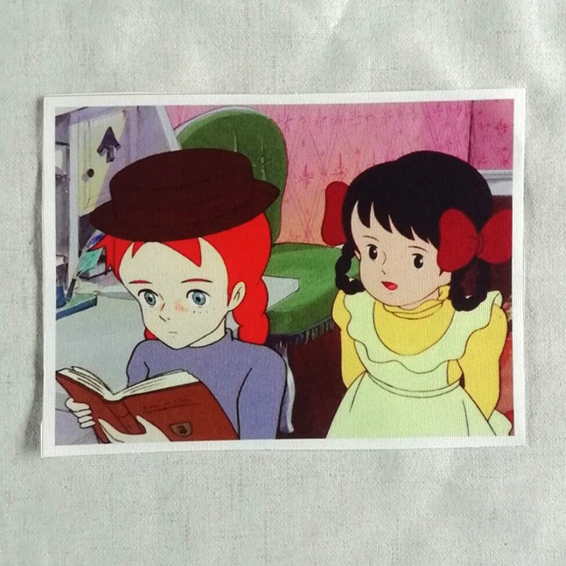 Cute Annie DIY Handmade Patchwork Hand Dyed Fabric Decorative Canvas Accessories Positioning Cloth Cartoon Pieces