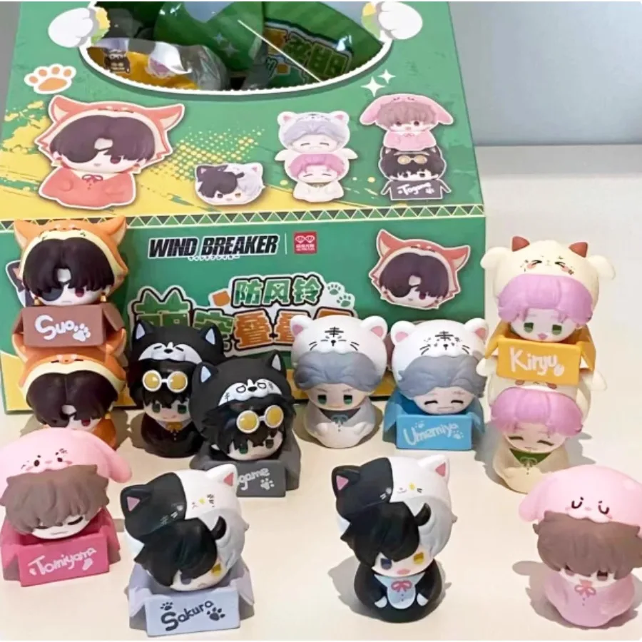 حقيقية الرياح قواطع Kawaii جاي جو جوشوا جو إيما ليو مينو كيم سانغهون لي حقيبة أعمى هدية عيد ميلاد أنيمي الكرتون العصرية اللعب #1