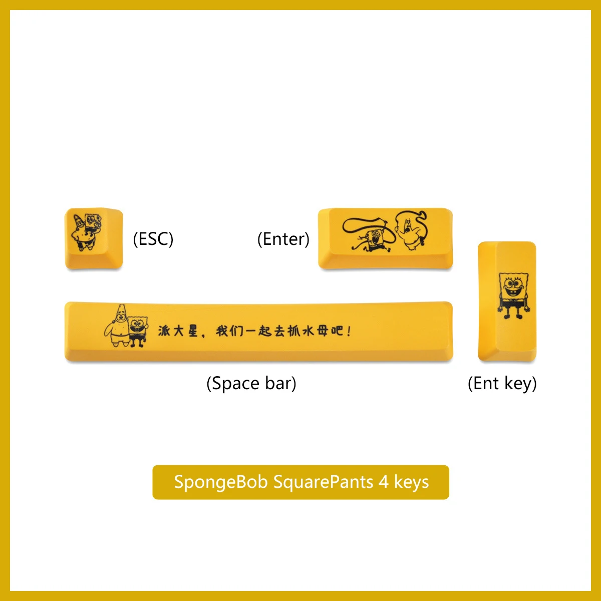 4 مفتاح PBT كيكابس XDA الشخصي صبغ الفرعية شخصية كيكابس ل الكرز MX التبديل لوحة مفاتيح الألعاب الميكانيكية