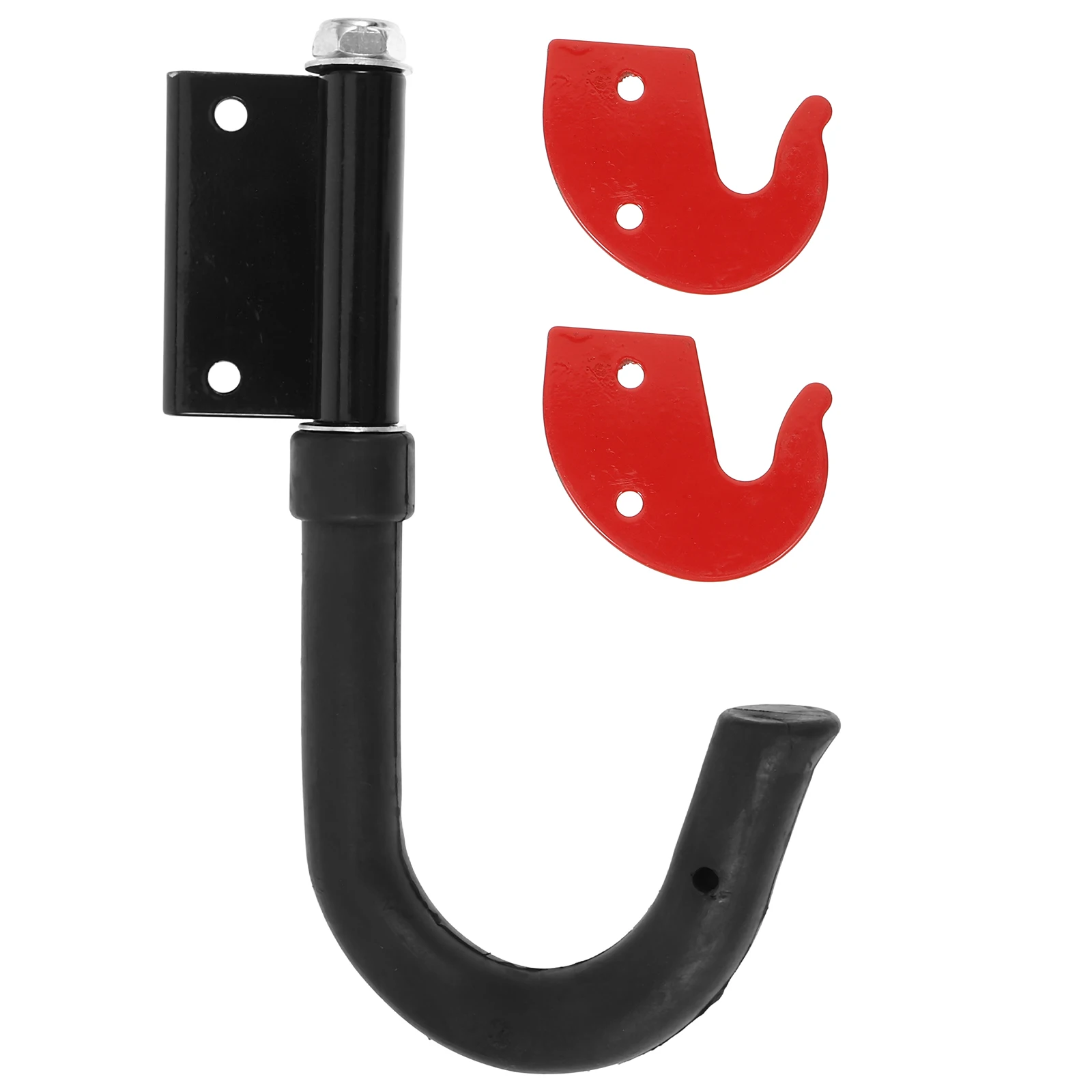 

1 Set Heavy Duty Iron Metal Hook Extension Stabilizer 330Lbs Load Capacity Anti Slip Fall Protection Ladder Roof Hook Outdoor