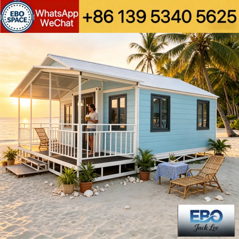 40ft expandable container mini villa, garden house, low-cost long lifespan Container House for Sale