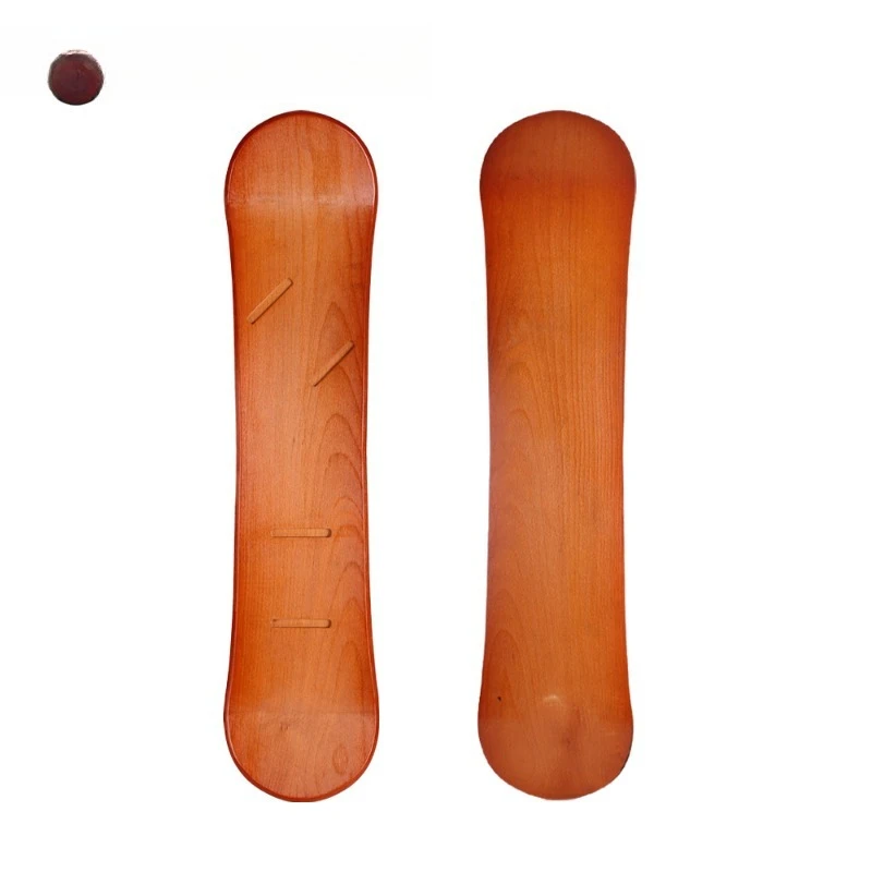

Solid Wood Snowboard Youth Adult Snowboard Outdoor Snowboard Beech Freestyle 90CM
