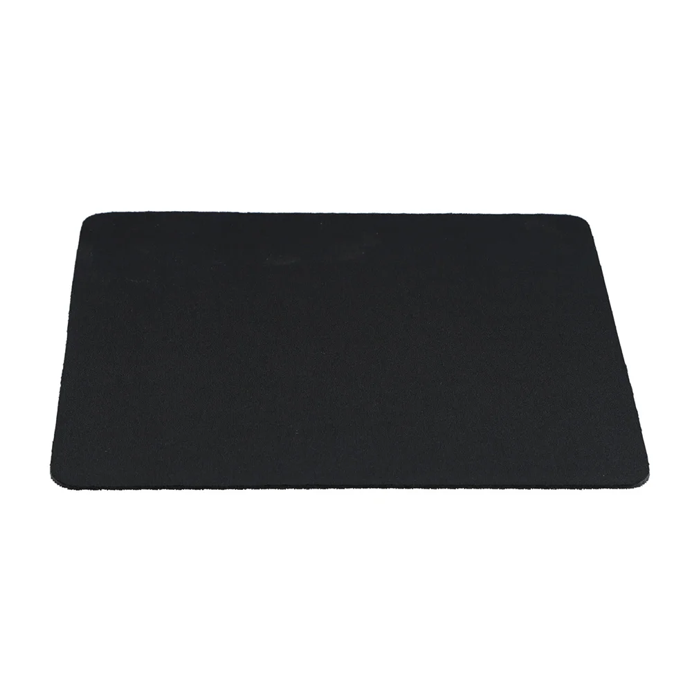 Alfombrilla de ratón antideslizante para ordenador portátil, alfombrilla de goma negra para PC, suministros escolares, juego de escritorio,