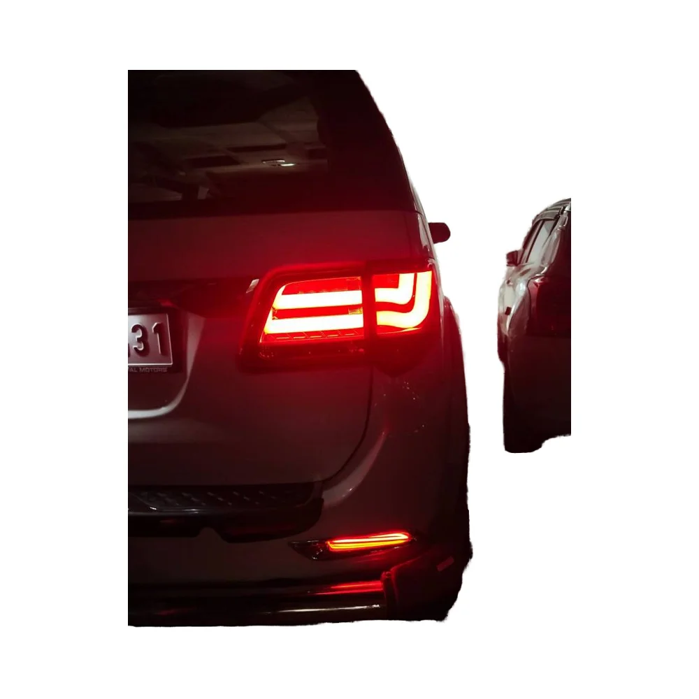 

Intelligent Library Car Lights For Fortuner LED Tail Light 2011-2015 Fortuner Rear Fog Brake Turn Signal Auto Accessories