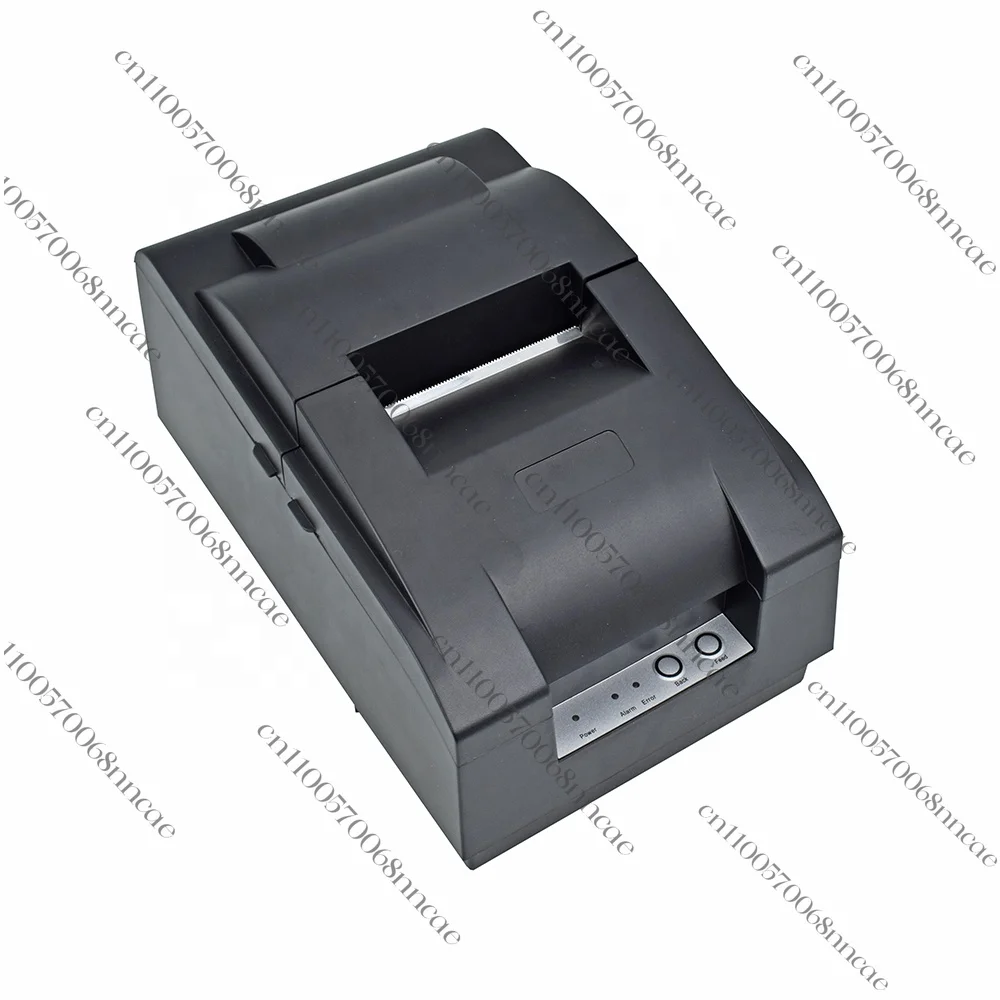 Desktop 3-inch 76mm Dot Matrix Bill Printer, Impact Printer with Automatic Paper Cutting