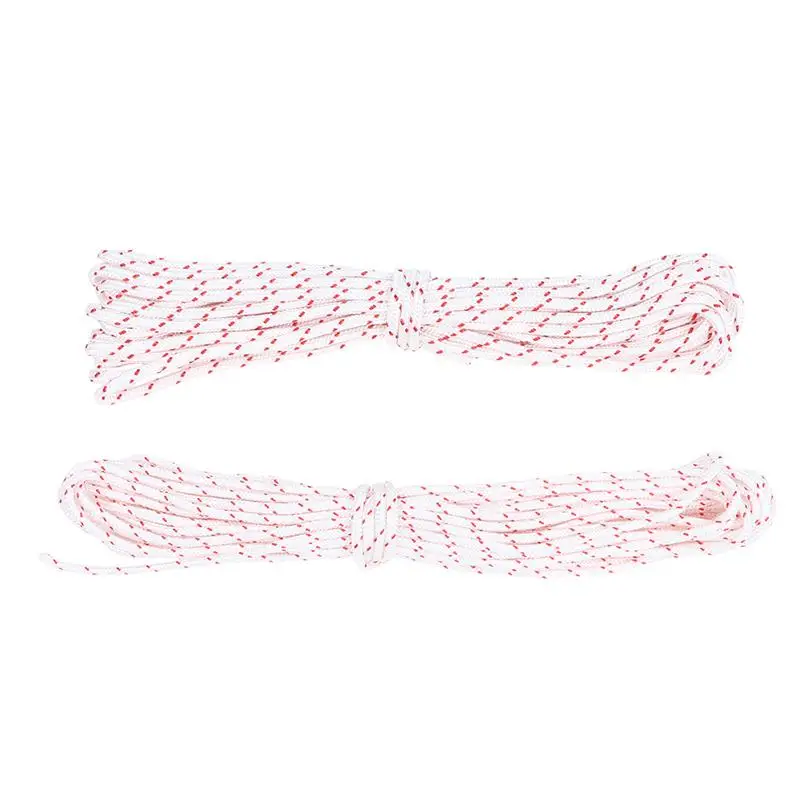 Tear Resistant Recoil Starter Rope 10M Nylon Pull Cord for Lawn Mower Chainsaw Trimmer Edger Home Garden Power Tools