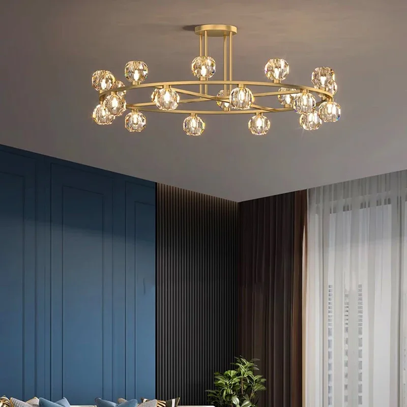 

Modern Home Decoration Glass Ball Pendant Lamp Suitable for Kitchen Island Dining Table Living Room Chandelier Indoor Lighting