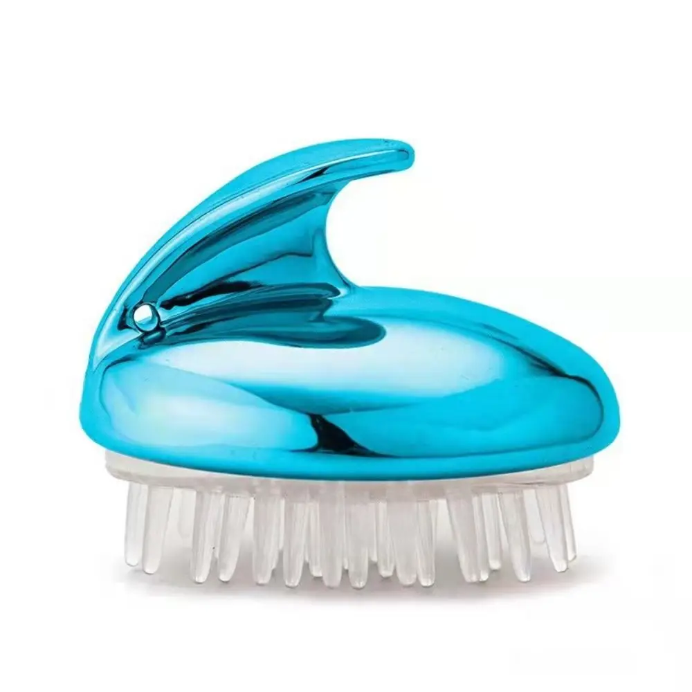 

SPA Household Shampoo Comb Handheld Scalp Massage Silicone Massage Comb Anti-Itch Silicone Hair Washing Comb Women