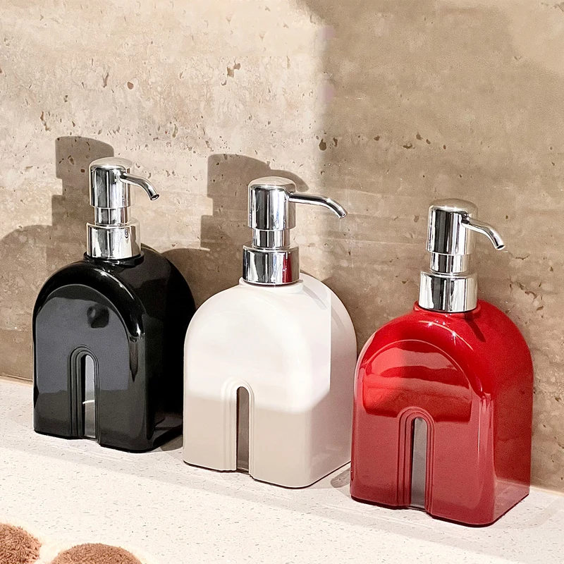 Antique Foam Bubbler Household Hotel Hand Sanitizer Bottled Bathroom Shower Gel Shampoo Bottle Bathroom Decoration Accessories