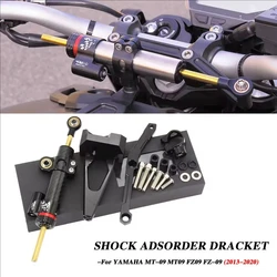 For Yamaha MT-09 Tracer 9 Tracer 900 Tracer 900GT FJ-09 FJ09 MT09 Steering Damper Stabilizerlinear Linear Stabilizer Bracket kit