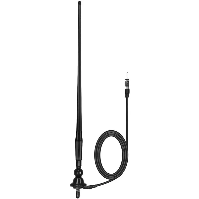 For Boat Radio Compatible-Marine Waterproof Antenna-Rubber Duck Dipole Flexible Mast,Supports FM/AM For Car ATV,UTV RZR,SPA