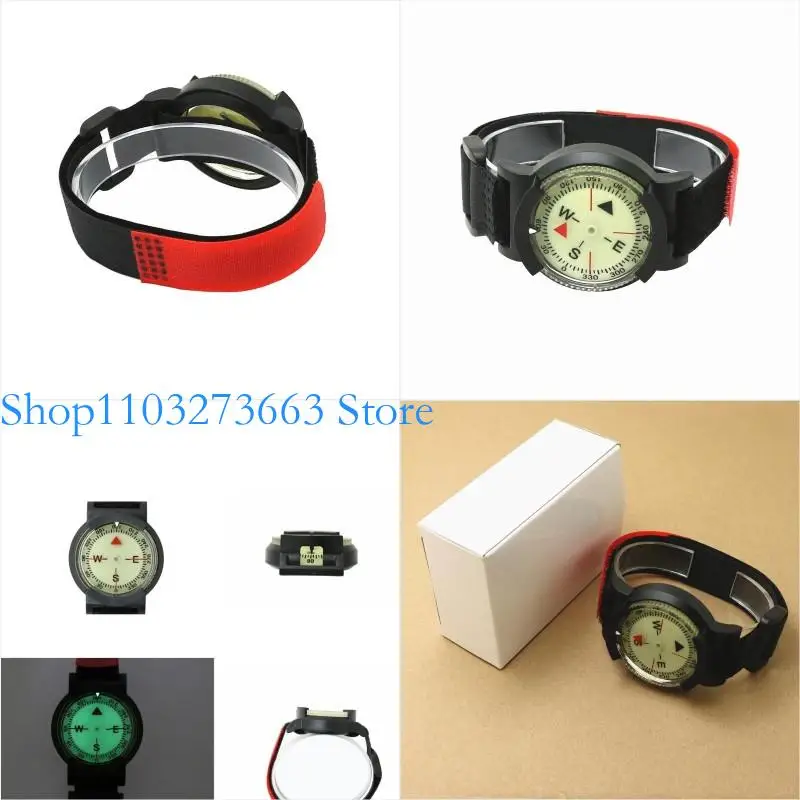 

652F 50m , Luminous Dial Watch, Waterproof Fluorescent Dial with Wrist Strap