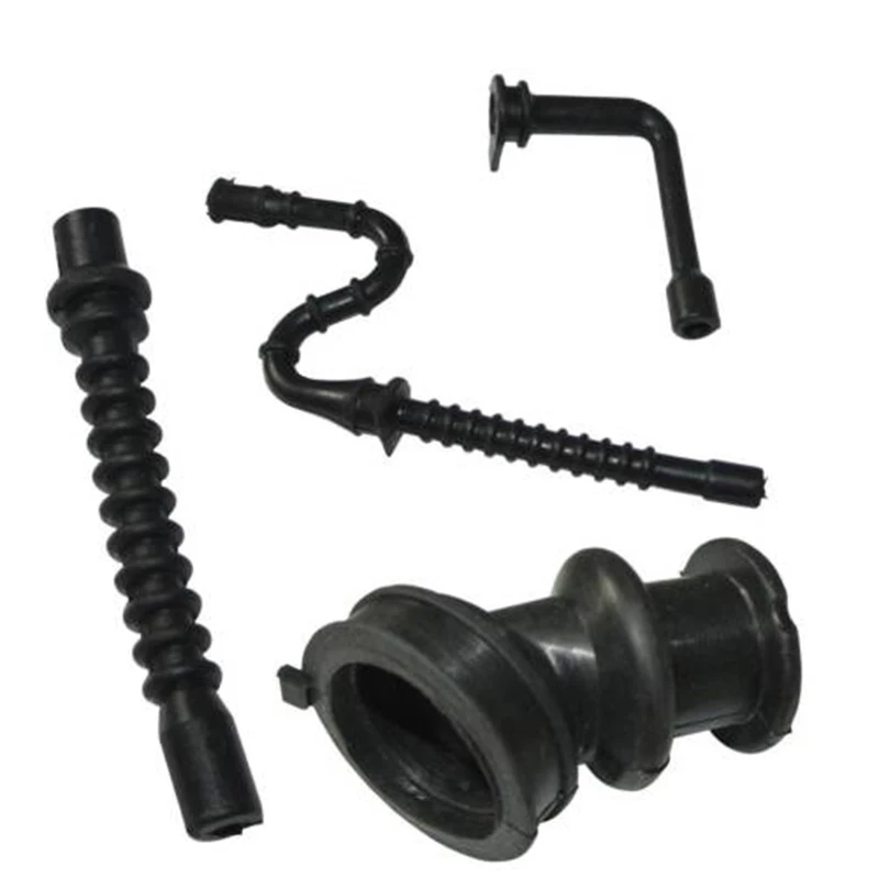 Pro Tool Replacement Intake Manifold Boot Part Home Accessories MS260 MS240 Rubber Oil Line Impulse Line Black