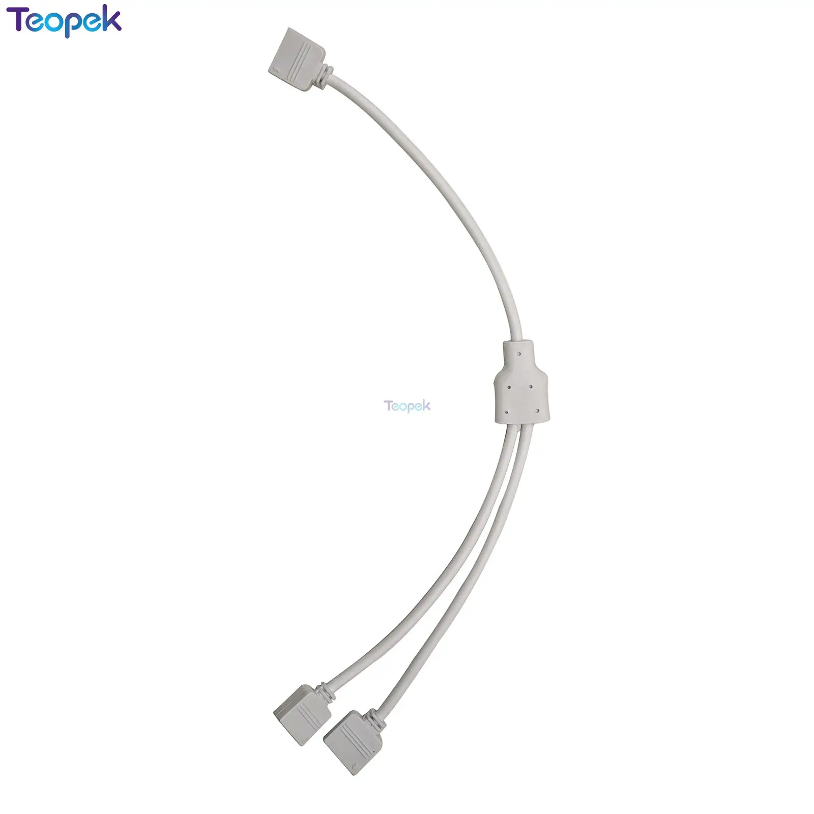 6Pin RGBCCT Splitter Connector 1 to 2, 1 to 3, 1 to 4 Female Extension Wire Cable for RGB+CCT Led Strip 2.0mm