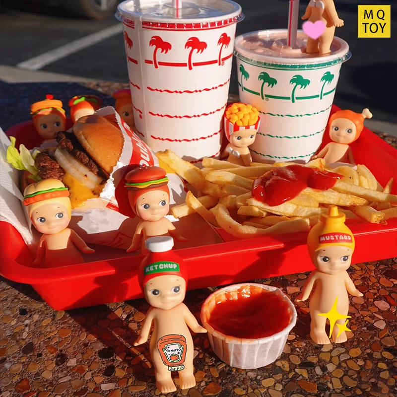 

New Genuine Sonny Angel Snack Series Blind Box Adorable Miniature Doll Random Snack-Themed Figure Perfect Collectors Doll