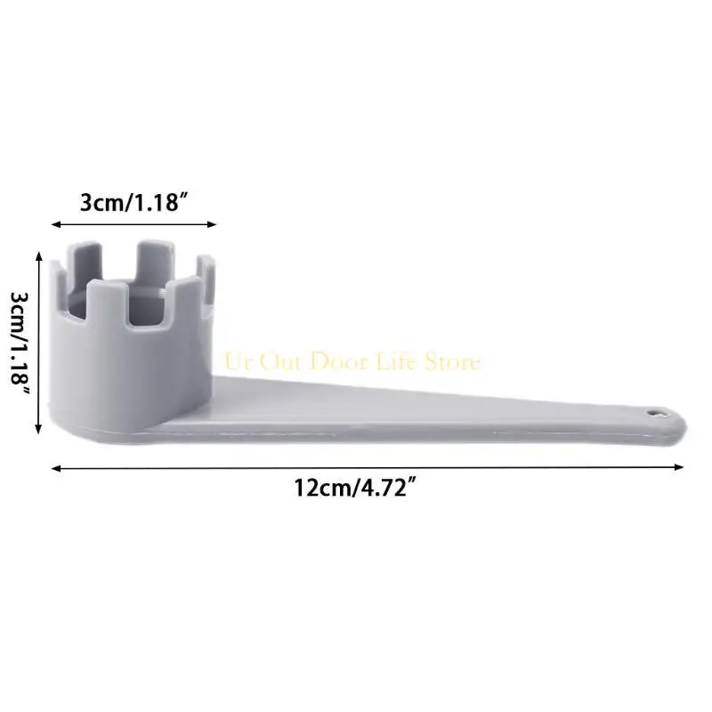 

77UF 1Pc for Valve Wrench 6 Section Screw Air for Valve Wrench 6 Spanner 6 Hol