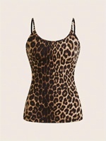 New spring, summer and autumn sexy strap leopard print suspender