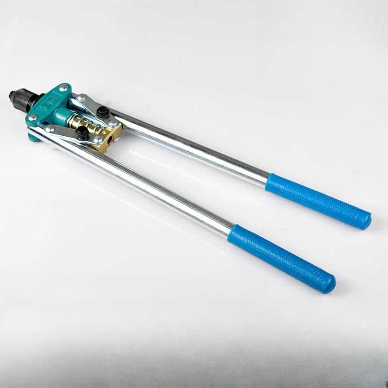 Double Handle Manual Core Pulling Long Arm Labor Saving Riveting Gun Riveter