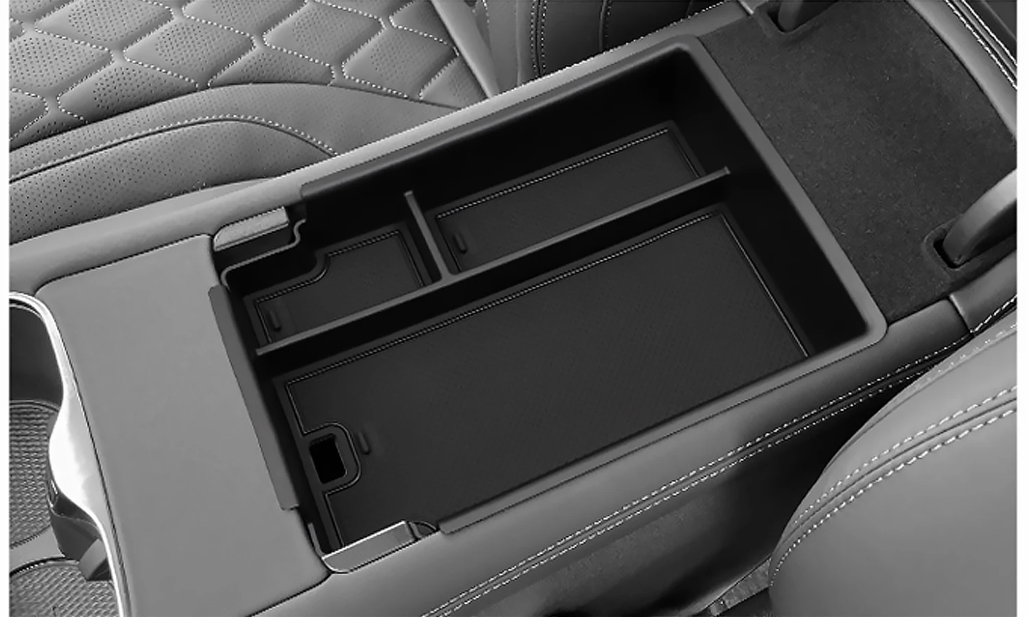 Für BYD Sealion 07 2024 2025 Armlehne Aufbewahrungsbox Mittelkonsole Layered Aufbewahrungsbox Getränkehalter Modifikation Innenzubehör – Detail 11