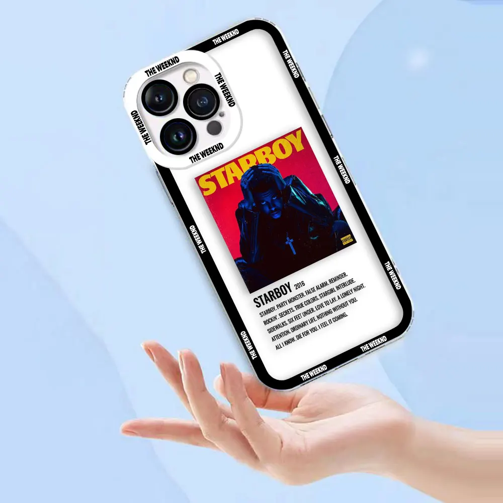 Cover Clear Phone Case For OPPO RENO 11 11F 10 8 8Z 8T 7 7Z 6 6Z 5G 5 5F 4 FIND X3 LITE Case The Weeknd Album Minimalist Poster image 2