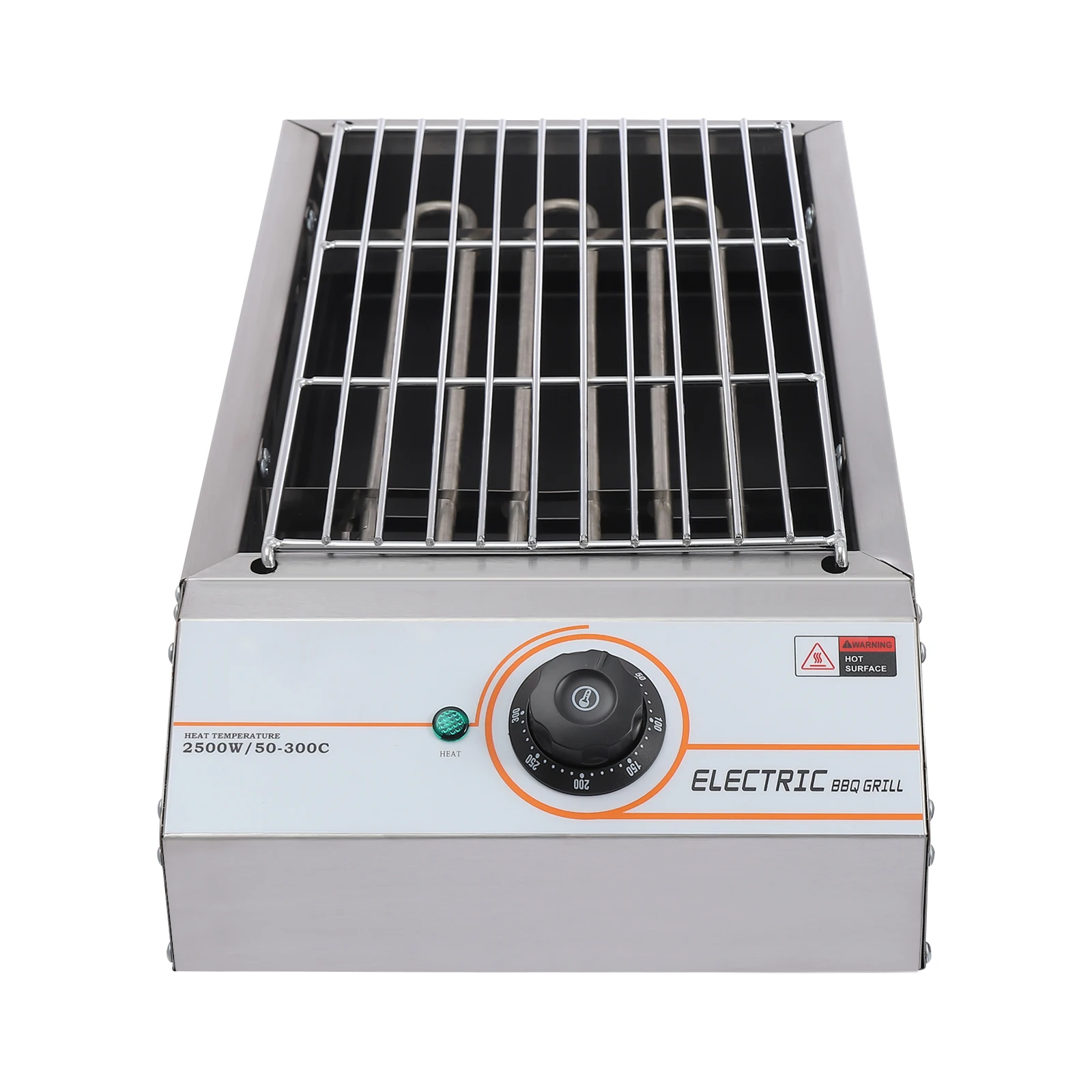 Elektro-BBQ-Grill aus Edelstahl 2,5 kW – Tragbar & Präzise