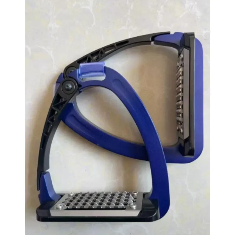 Aluminum Alloy Safety Stirrups 120mm for Horse Riding, Equestrian Saddle Tack Accessories