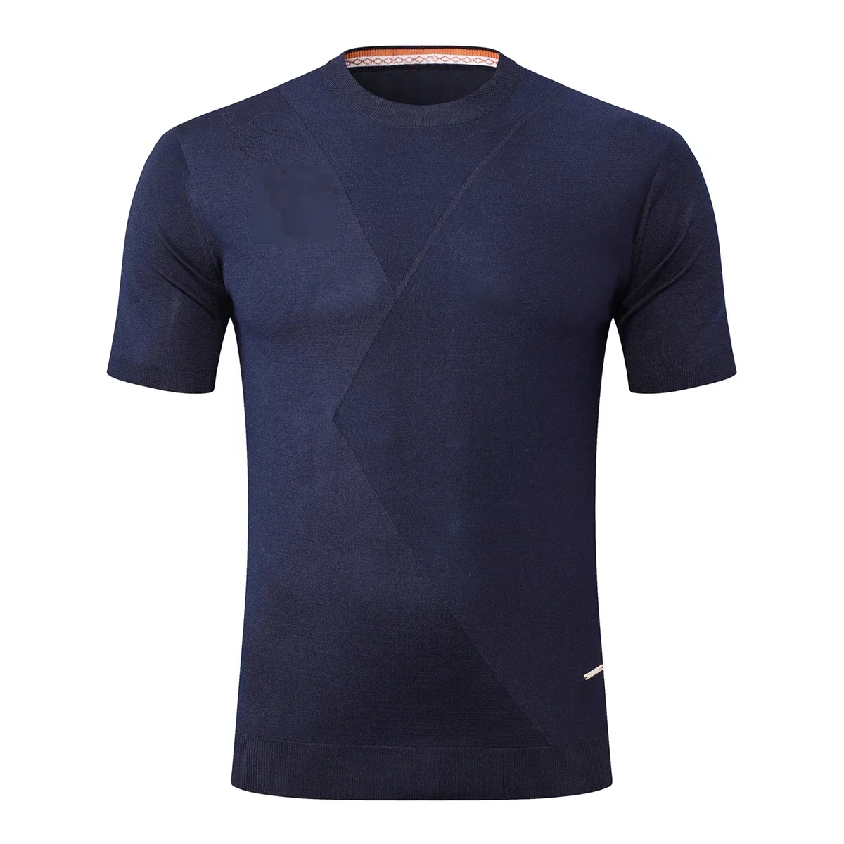 2025 DIKUI T-Shirt Silk Men 2025 New Business Comfortable Elastic Short Sleeve Thin Outdoors Breathable Big Size M-5XL