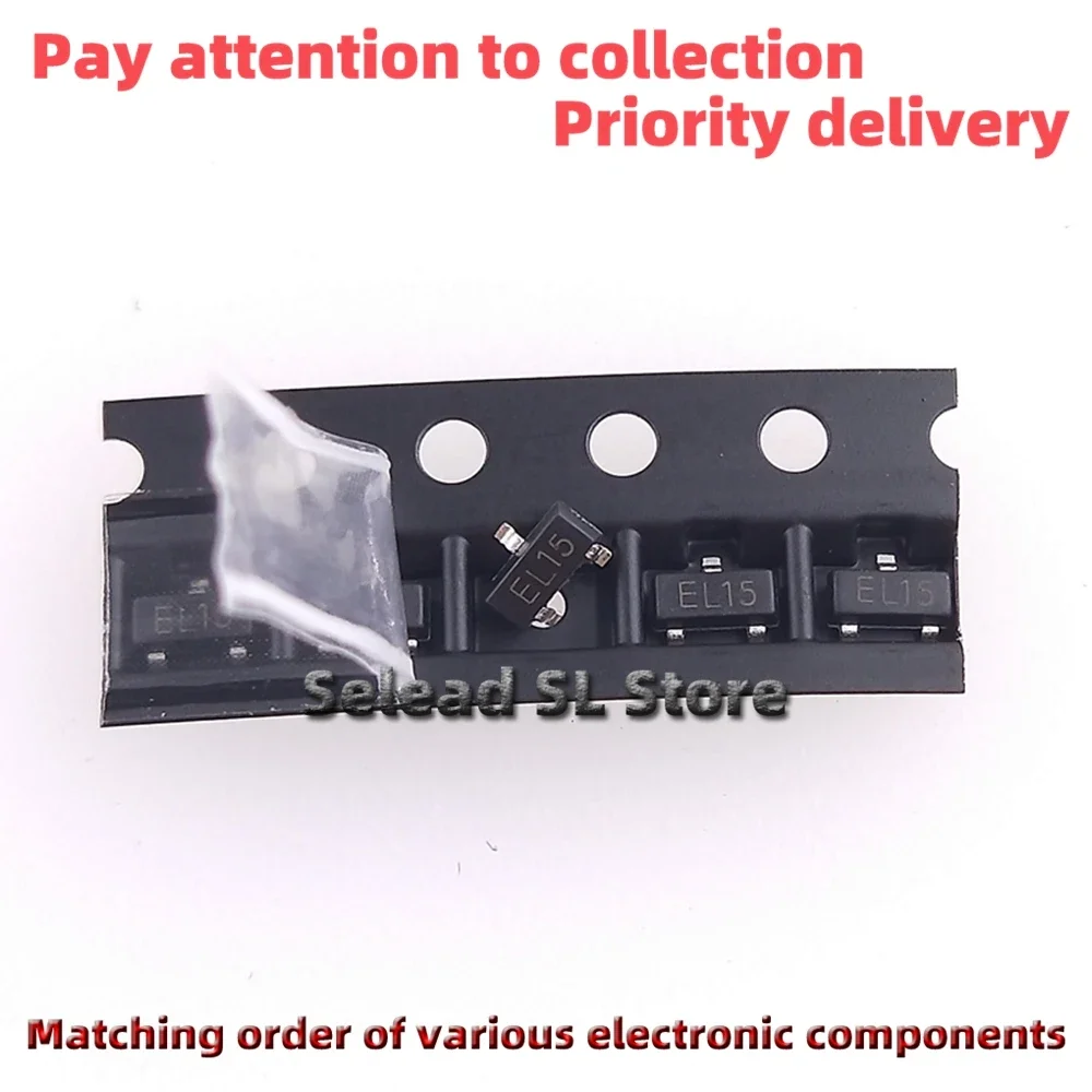 500 Buah/Lot ESDA14V2L Silkscreen :EL15 SOT-23 Dioda Perlindungan Elektrostatik ESD/TVS Baru