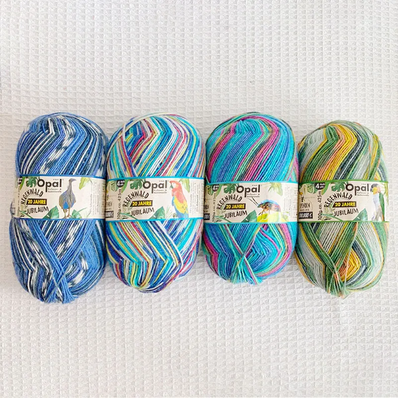 1*100g ball Opal  75% wool, 25% polyamide/ Nylon  socks knitting yarn