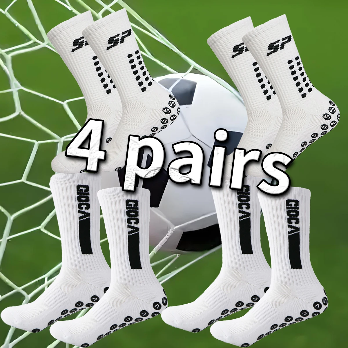 4 pairs of new 65 and SP professional sports socks combination outfit