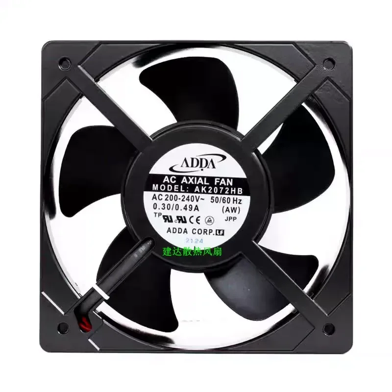 For Original ADDA AK2072HB Xiexi fan 200/240V 0.3aA/0.49A 20572 AC fan