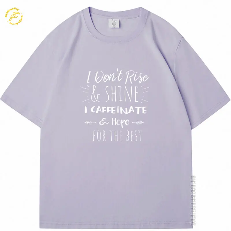 Funny Coffee Tshirt Men Lover Saying Gift For Her Dad Wine Oversized T-Shirt Luxury Designer Clothes מותגים יוקרתיים Hombre Ropa