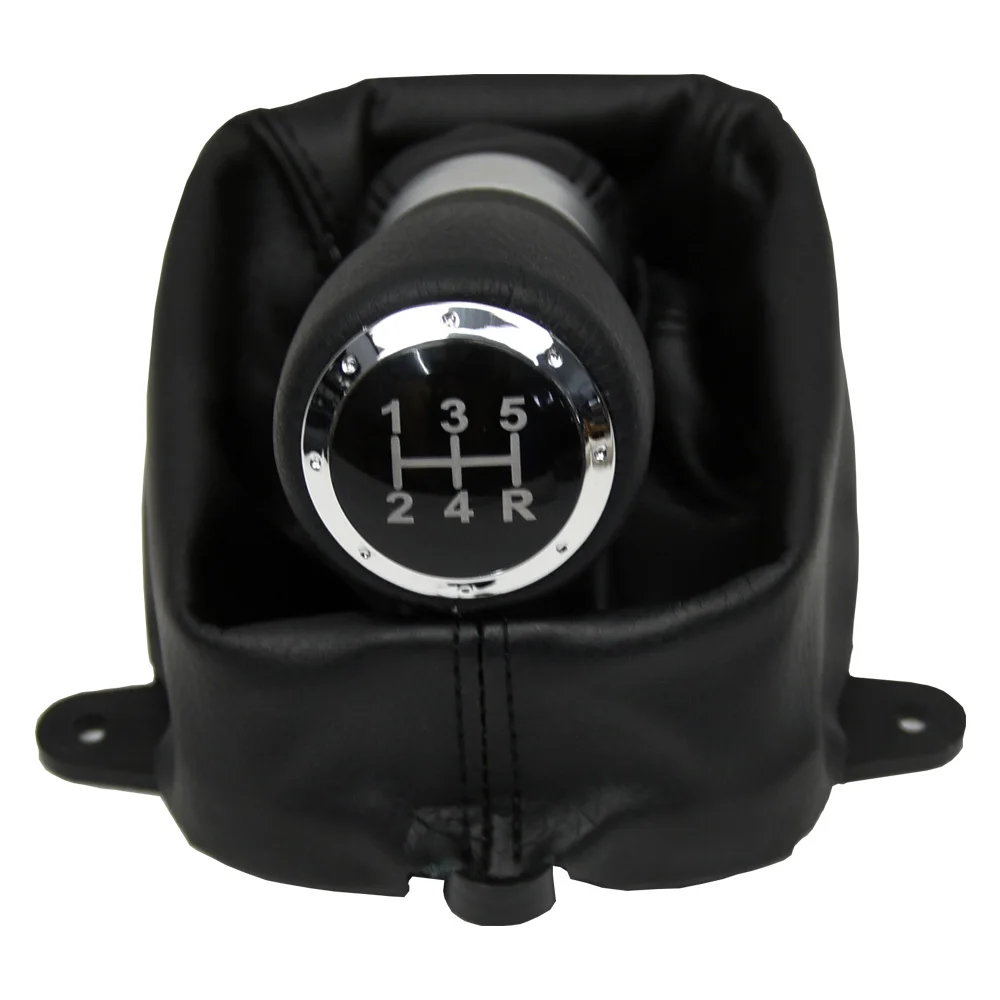 Gear Shift Knob With Gaiter Boot Cover Fit For Honda Accord MK8 2008-2014 Manual Shifter Lever Car Interior Accessories